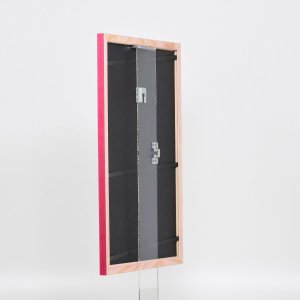 Эффектная деревянная рамка профиль 89 фиолетовый 18x24 см акриловое стекло