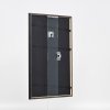 Эффектная деревянная рамка профиль 23 синий 18x24 см музейное стекло
