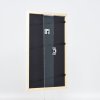 Эффектная деревянная рамка профиль 32 белый 18x27 см обычное стекло