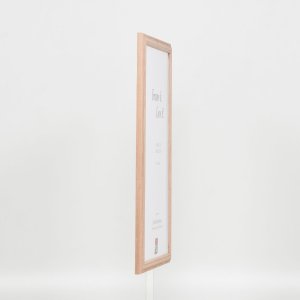Эффектная деревянная рамка профиль 32 светло-коричневый 18x27 см обычное стекло