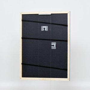 Эффектная деревянная рамка профиль 32 серо-голубой 18x27 см обычное стекло