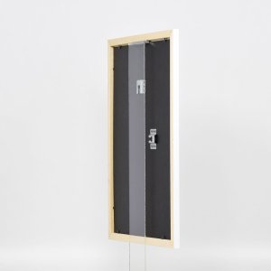 Эффектная деревянная рамка профиль 2210 белый 18x27 см акриловое стекло