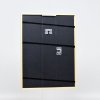 Эффектная рама из массива дерева профиль 20 золото 18x27 см акриловое стекло