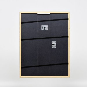 Эффектная деревянная рамка профиль 23 светло-коричневый 18x27 см антибликовое стекло