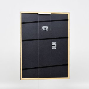 Эффектная деревянная рамка профиль 23 светло-коричневый 18x27 см антибликовое стекло