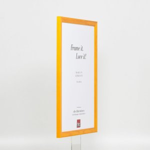 Эффектная деревянная рамка профиль 89 светло-коричневый 18x27 см обычное стекло