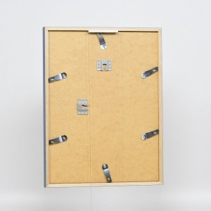 Эффектная деревянная рамка профиль 35 синий 18x27 см обычное стекло + разделитель