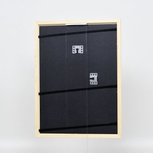 Эффектная деревянная рамка профиль 89 белый 18x27 см музейное стекло