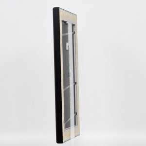 Эффектная деревянная рамка профиль 95 черный 18x27 см акриловое стекло