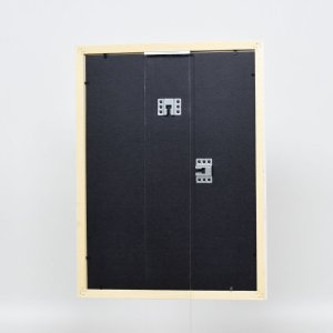 Эффектная деревянная рамка профиль 2210 белый 18x32 см обычное стекло