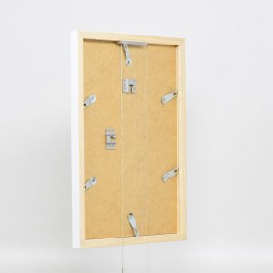Деревянный каркас Top Cube 18x32 см белое обычное стекло