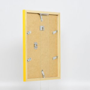 Деревяна рамка Top Cube 18x32 см жовте акрилове скло