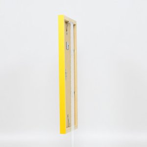 Деревяна рамка Top Cube 18x32 см жовте акрилове скло