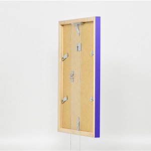 Деревяна рамка Top Cube 18x32 см фіолетове акрилове скло