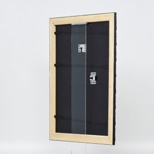 Эффектная деревянная рама профиль 94 черный 18x32 см акриловое стекло