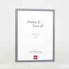 Эффектная деревянная рама профиль 35 антрацит 20x20 см обычное стекло