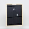 Эффектная деревянная рамка профиль 89 белый 20x20 см обычное стекло