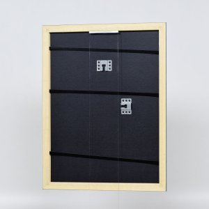 Эффектная деревянная рамка профиль 21 синий 20x25 см обычное стекло