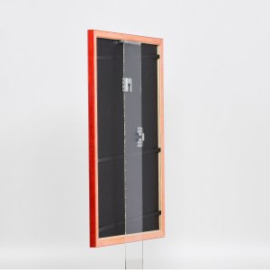 Эффектная деревянная рамка профиль 89 красный 20x25 см акриловое стекло