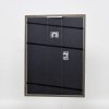 Эффектная рама из массива дерева профиль 25 зеленый 20x28 см антибликовое стекло