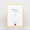 Эффектная деревянная рамка профиль 2210 натуральный 20x30 см акриловое стекло