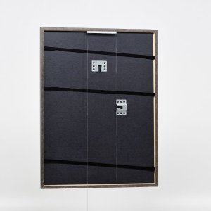 Эффектная деревянная рамка профиль 23 синий 20x30 см акриловое стекло