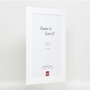 Профіль рами з масиву дерева ефект 30 білий 20x30 см антиблікове скло