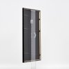 Эффектная деревянная рамка профиль 23 синий 21x28 см прозрачное стекло