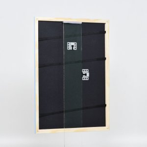 Эффектная деревянная рамка профиль 32 синий 21x28 см обычное стекло