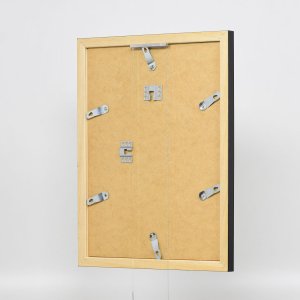 Ефектна деревяна рамка Top N чорна 21x28 см звичайне скло