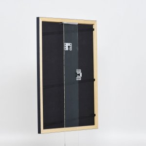 Эффектная деревянная рама профиль 38 серый 21x28 см акриловое стекло