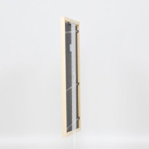 Эффектная деревянная рама профиль 89 белый 21x28 см акриловое стекло