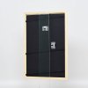 Эффектная деревянная рама профиль 89 белый 21x28 см акриловое стекло