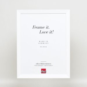 Ефектна деревяна рама Top N білий 21x28 см акрилове скло