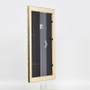 Эффектная деревянная рамка профиль 94 золото 21x28 см обычное стекло