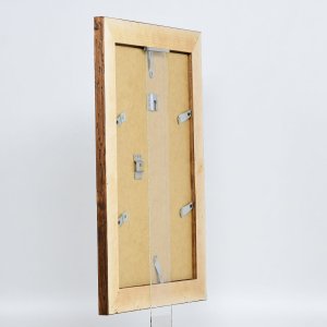 Эффектная деревянная рама 2400 коричневого цвета 21x28 см антибликовое стекло