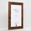 Эффектная деревянная рама 2400 коричневого цвета 21x28 см антибликовое стекло