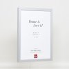 Деревянная рама Top Cube 21x28 см серебряное музейное стекло