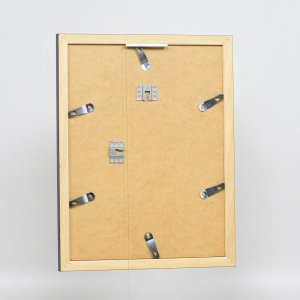 Ефектна деревяна рамка Top N чорне музейне скло 21x28 см