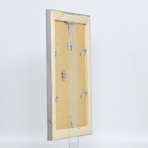 Эффектная фоторамка из массива дерева 2240 серая 21x28 см акриловое стекло