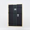 Эффектная рама из массива дерева профиль 20 темно-коричневый 21x29,7 см антибликовое стекло