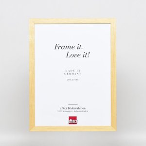 Эффектная деревянная рама профиль 2210 натуральный 21x29,7 см антибликовое стекло