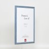 Эффектная деревянная рама профиль 32 серо-голубой 21x29,7 см обычное стекло