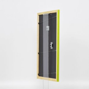 Эффектная деревянная рама профиль 89 зеленый 21x29,7 см обычное стекло