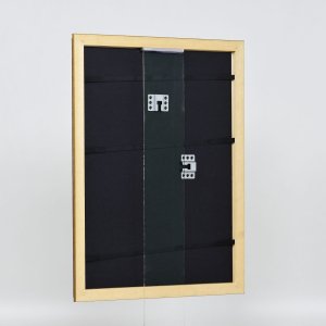Эффектная деревянная рама профиль 21 орех коричневый 21x29,7 см обычное стекло