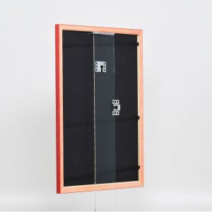 Ефект деревяної рами профіль 89 червоний 21x29,7 см акрилове скло