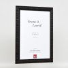 Эффектная деревянная рама профиль 94 черный 21x29,7 см антибликовое стекло