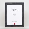 Эффектная фоторамка из массива дерева 2240 черная 21x29,7 см акриловое стекло