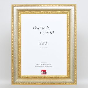 Эффектная барочная фоторамка профиль 31 серебро 21x29,7 см музейное стекло