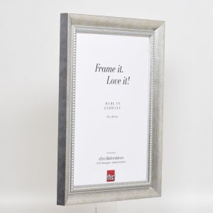 Профіль рами з масиву дерева ефект 28 сріблястий 21x29,7 см акрилове скло